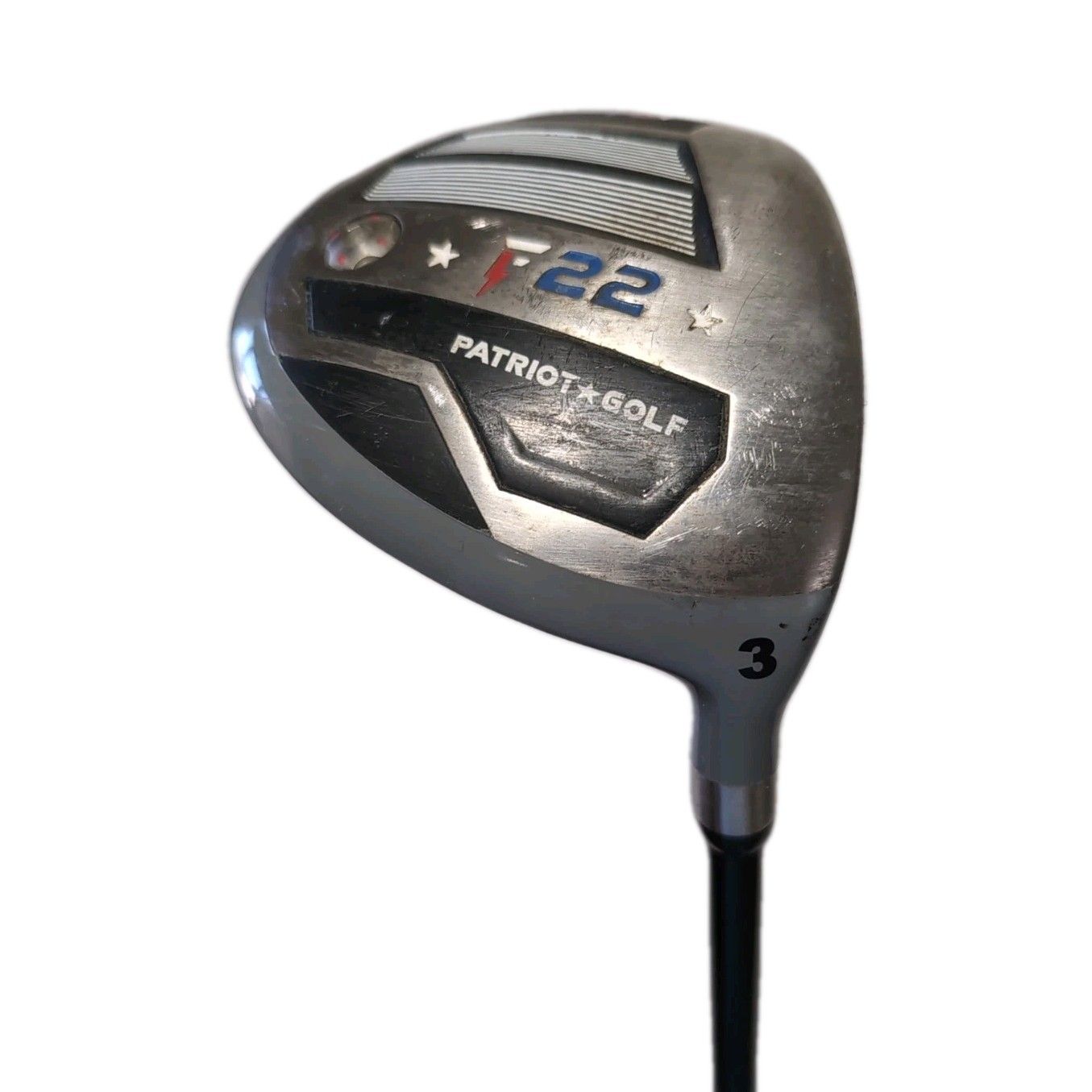 Patriot Golf F22 3-Wood 25* (Rh) 42.5â Idrive Tour 4.5 Standard Flex Graphite